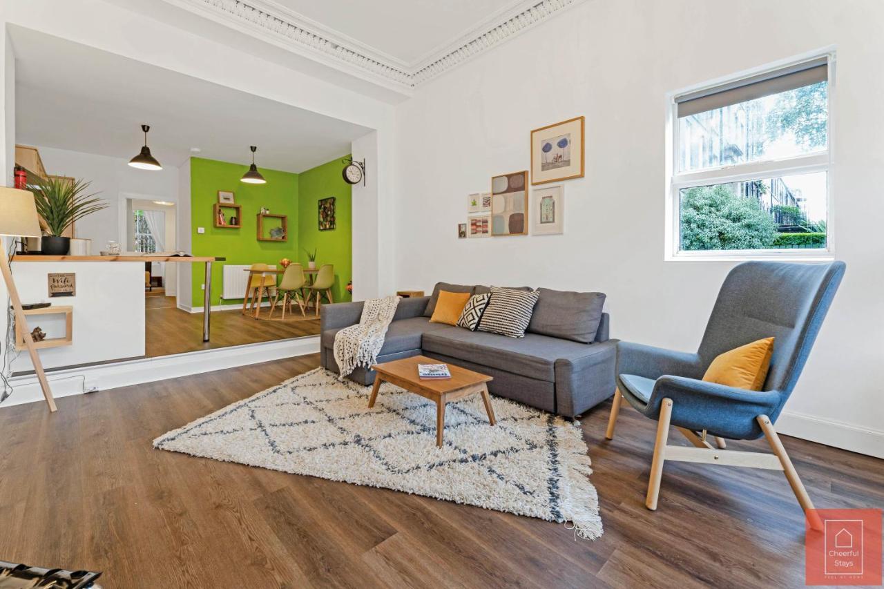 Cheerful Stays: Spacious Flat In Vibrant Leith EDI Exterior photo