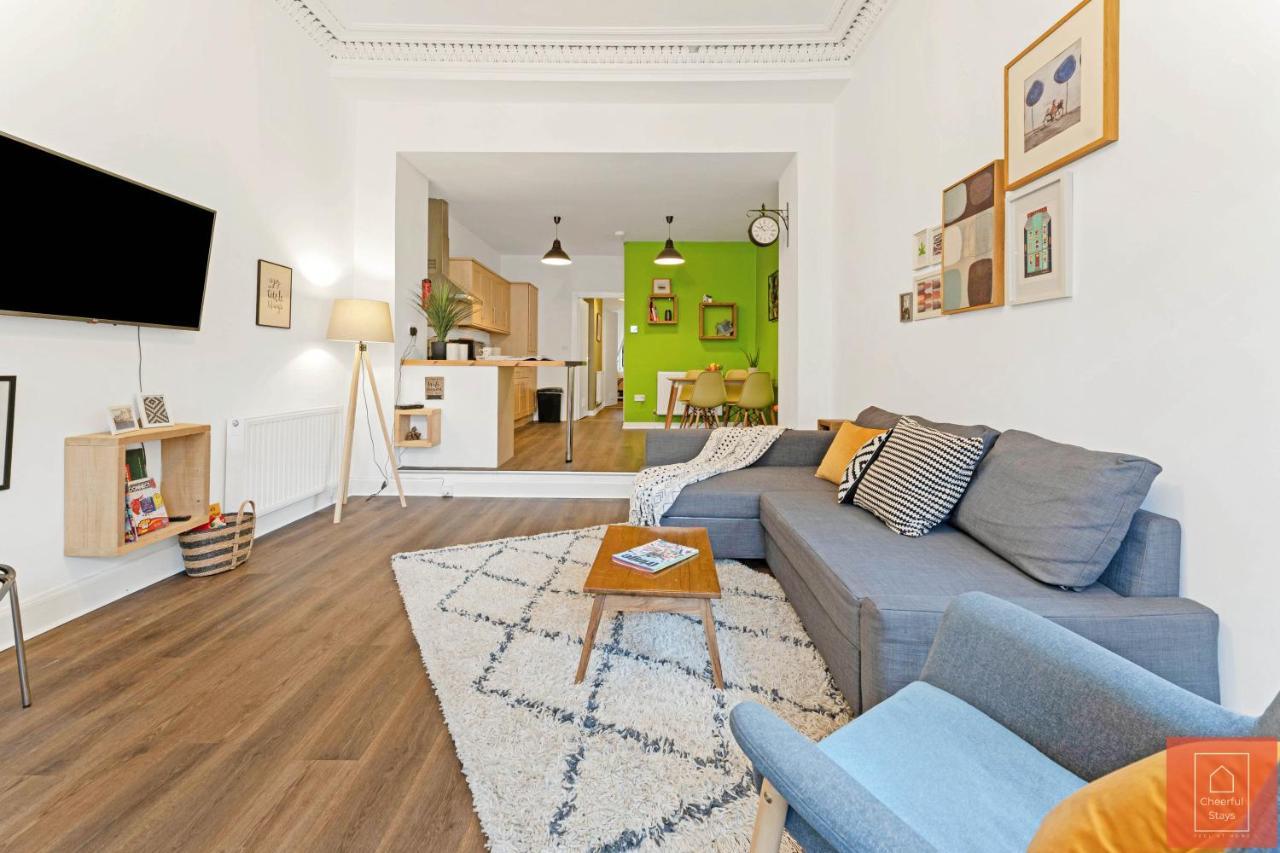 Cheerful Stays: Spacious Flat In Vibrant Leith EDI Exterior photo